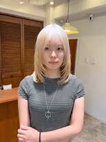 コレット 大宮(collet)&nbsp;ホワイトブロンド ミディアムレイヤー