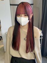 エル スタジオ 心斎橋店(L STUDIO)&nbsp;デザインピンクカラー ブリーチ ハイトーン ピンクラベンダー