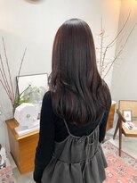 ヘアー アイス カンナ(HAIR ICI Canna)&nbsp;今季おすすめ質感再整カラーでまとまる艶ブラウンカラー［haru］