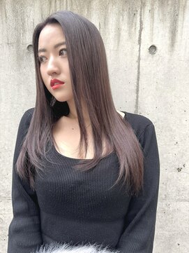 ロンドアベニール 北千住(Lond avenir) 韓国顔周り/バタフライカット/ミディアムレイヤーカット北千住