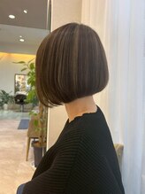 ヘアーリゾート ラウレア(Hair Resort LAULEA)&nbsp;大人ハイライト×前下がりボブ