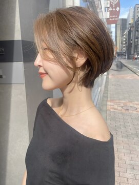 ユーカナヤマ(u Kanayama) ショートボブ/大人ショート/レイヤーショート/20代/30代/40代