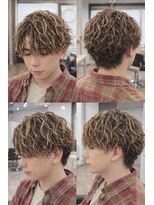 アイトーキョープラスシー 横浜(AI TOKYO+Sea) 横浜/高島町/フェザーパーマ/毛流れパーマ/センターパート