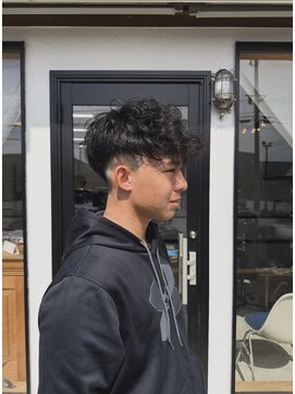 BRIDGE HAIR 【スペインカール/平田晶】メンズパーマ/フェード