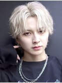 韓国フェザーパーマメンズカット学割