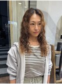 横浜パーマ／ロングパーマ/くせ毛風パーマ/くるくるパーマ