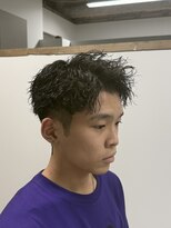 フラッグヘアー 博多駅前店(Flag HAIR) ツイストスパイラルパーマ ツイスパ アップバング
