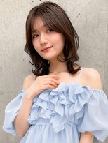 オーブ ヘアー ミミ 広島庚午店(AUBE HAIR mimi) 20代・30代_似合わせカット_ニュアンスヘア