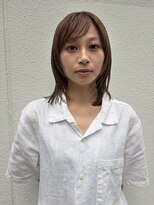 ネロ ヘアサロン ネイビー 渋谷(NERO HAIRSALON NAVY)&nbsp;【笠井至音】レイヤー　前髪　カット