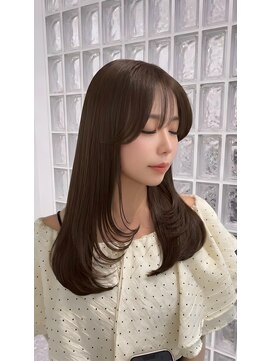 ロイロ(LoiLo) 顔周りレイヤー×パープルカラー　【MAI】