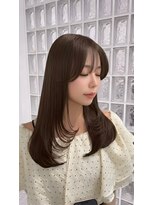 ロイロ(LoiLo) 顔周りレイヤー×パープルカラー 【MAI】