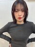【小顔に魅せる♪】前髪/顔周りカット+透明感カラー+2stepTr 8000