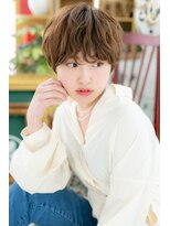 ENOAhair&spabyCOVERHAIR【ショート/白髪染め ぼかし/ヘッドスパ】【10/1開店(予定)】&nbsp;川口／大人可愛いふんわり丸みショート×小顔カット