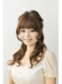 【下北沢＊I'll b hair＊】編込みハーフアップ♪