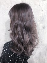 サロンドミルク 原宿(salon de MiLK)&nbsp;フェザーロング×グレージュ