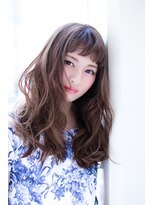 イロドリ ヘアーデザイン(IRODORI hair design)&nbsp;IRODORI　ゆるふわ無造作セミロング　［西尾一寛］