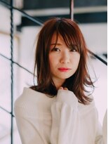 エマージュ 藤沢(Emerge)&nbsp;ピンク外ハネミディ[藤沢駅]