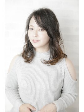 ルルディ バイ アフロディーテ銀座(luludi by APHRODITE) メルティカラー/フェミニンロング/ウェーブミディアム/銀座