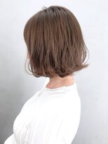 アイティー バイ アルバム 中野店(IT by ALBUM) ベージュボブ_耳かけウェーブパーマフォギーベージュ_ba273184