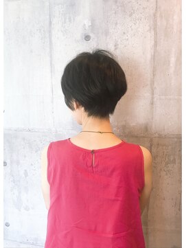 エンリッチヘア(enrich hair) ショート　ダークカラー