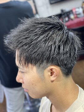 ミッチェル(MiCCHEL) ツーブロックアップバング