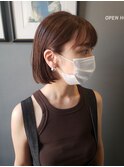 【新宿　penelope】大人かわいいワンレンミニマムボブ！　遠藤至
