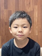 キッズカット アシメショート