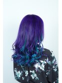 purple ＆ turquoise