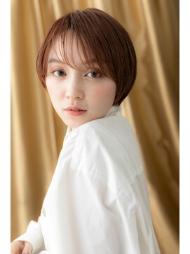 カバーヘア ブリス 志木南口駅前店(COVER HAIR bliss) 大人可愛いシースルーバングマッシュショートY志木10代20代30代