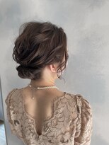 ノル(nol.)&nbsp;ボブでも可愛くゆるふわアップスタイル