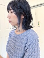 アデプト 綾瀬店(adept) 寒色カラー☆インナーブルー【綾瀬/北千住/亀有】