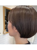 コンパクトミニボブ/グレーベージュ/ヘルシースタイル