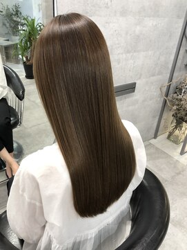 ノス 表参道(NOOS) 表参道駅/レイヤーカット/顔周り/前髪カット/酸性ストレート