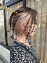 パーク(PAAQ)&nbsp;【paaq田中智大】インナーカラー（ミルクティーカラー）