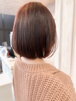 キャアリー(Caary)&nbsp;福山30代40代50代人気　小顔補正立体カット caaryツヤフワボブ