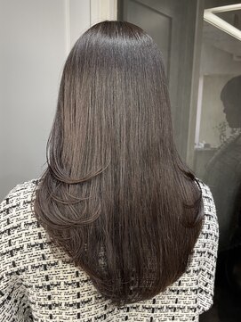 ロンドアヴァントゥス 池袋(Lond aventus) 韓国レイヤー/韓国風/ボブ/髪質改善/黒髪/ブリーチなし〔池袋〕