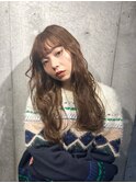 セミロング/ゆるふわパーマ