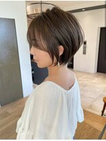 アンド ストーリーズ(&STORIES)&nbsp;大人可愛い小顔ひし形クビレ丸み20代30代40代大人ショート(蘭)