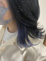 アンドブルー(and blue)&nbsp;イヤリングネイビー