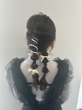 クルムバイルチア(Kulm by Luccica) 【kulmbyLuccica 廣江潔花】◎ヘアアレンジ×ツイン編みおろし◎