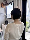 ショートボブ/レイヤーカット[表参道/ブリーチ/ハイライト]Mai