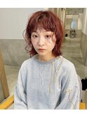 レイヤーカット/インナーカラー/ボブ/ミルクティベージュ