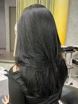 シティ(CITY) レイヤーカット ワンカール 韓国ヘア