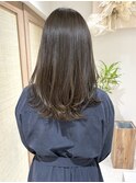 【YUYA】ミディアムレイヤー_大人レイヤー_クビレレイヤー