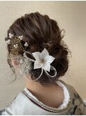 成人式ヘアアレンジ