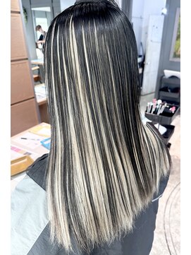 トリニティ(trinity) アンブレラカラー・ブリーチカラー・ベージュ【豊見城・糸満】