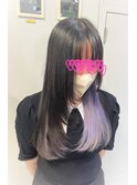 デザインカラー×レイヤーカット