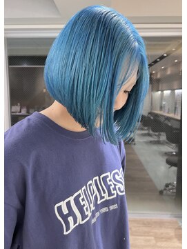 エイト オキナワ 沖縄新都心店(EIGHT okinawa) 【EIGHT沖縄】2ブリーチ×ターコイズブルー◎