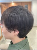 ショートマッシュ黒髪＠30代40代50代60代