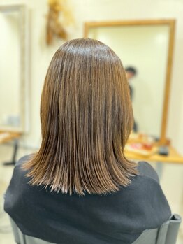 クート(kuuTo)の写真/【注目サロン受賞店】貴女のクセに合った髪質改善☆縮毛矯正&酸性ストレート☆美髪への近道がココに！